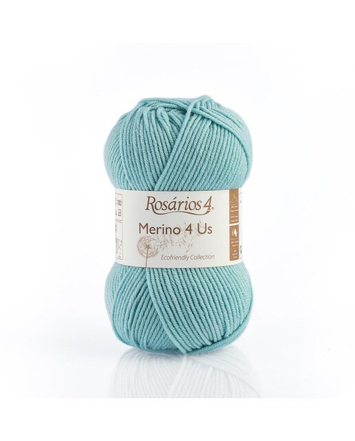 Novelo de 50 g Merino 4Us cor 10 1