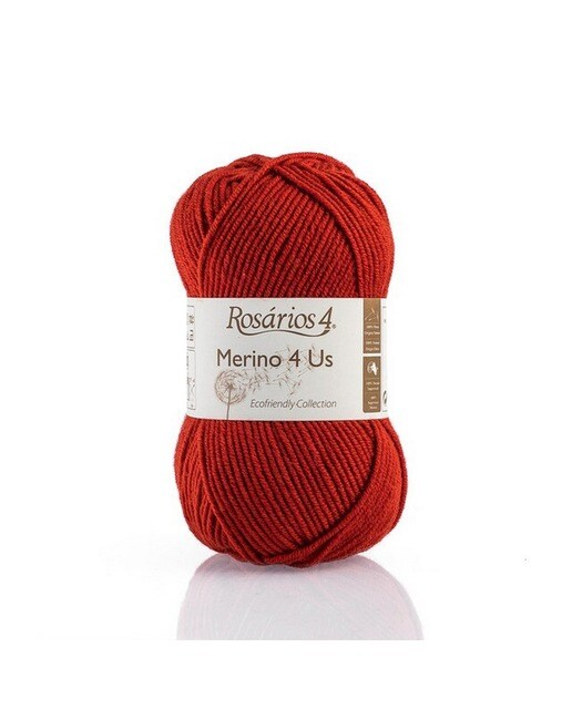 Imagem 0 de Novelo de 50 g Merino 4Us cor 10