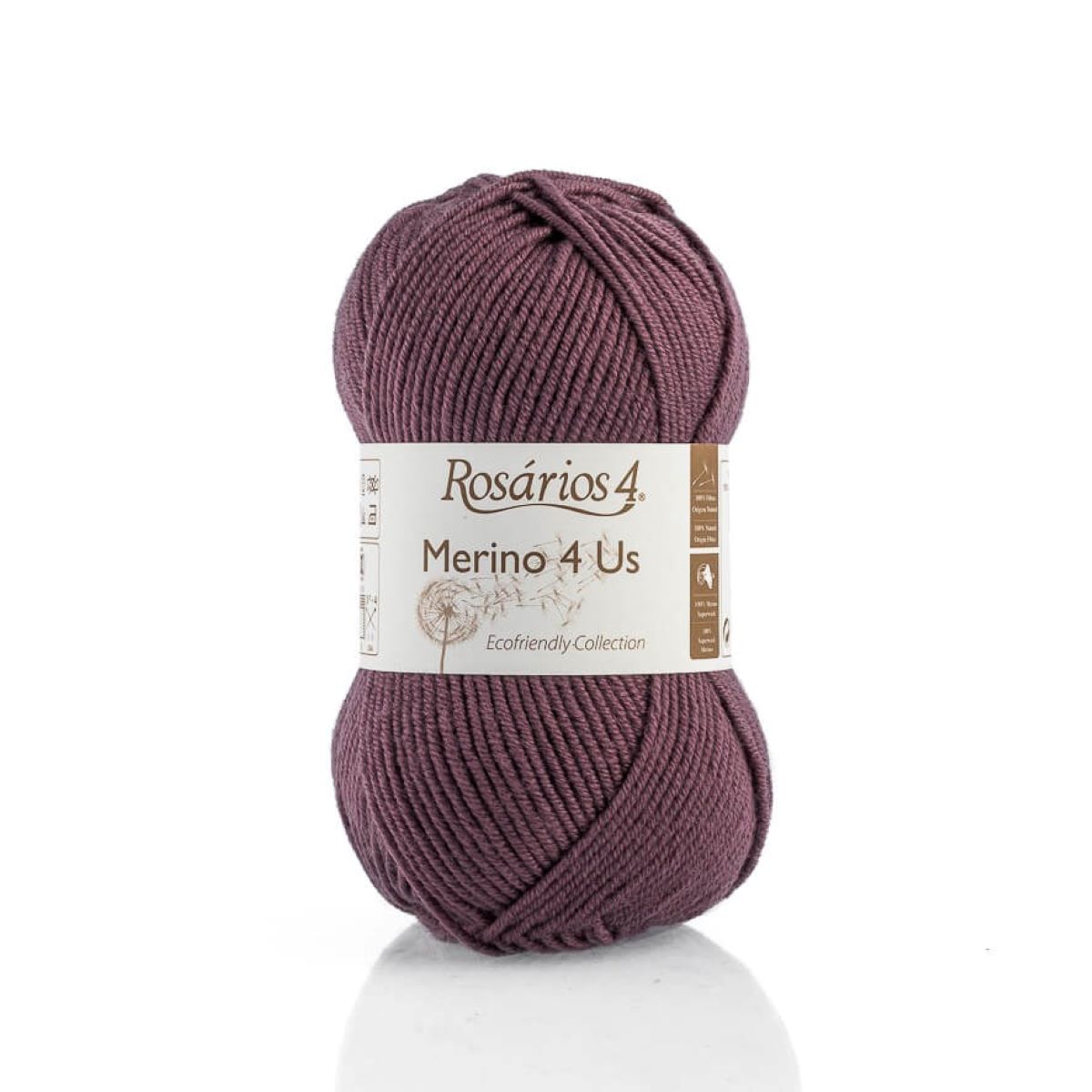 Imagem 0 de Novelo Merino 4 Us - 50 gr