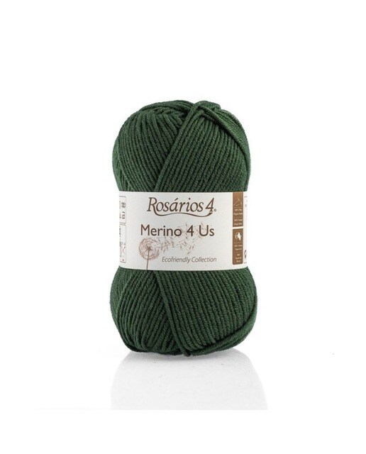Imagem 0 de Novelo Merino 4 Us - 50 gr