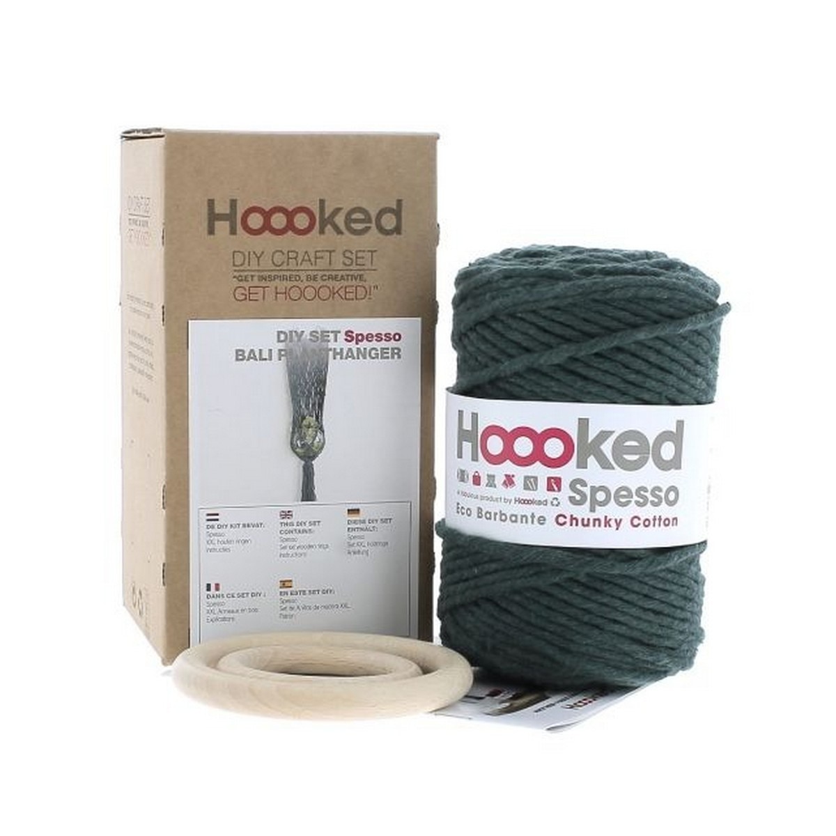 Kit Macramé Planthanger Bali Azul-2