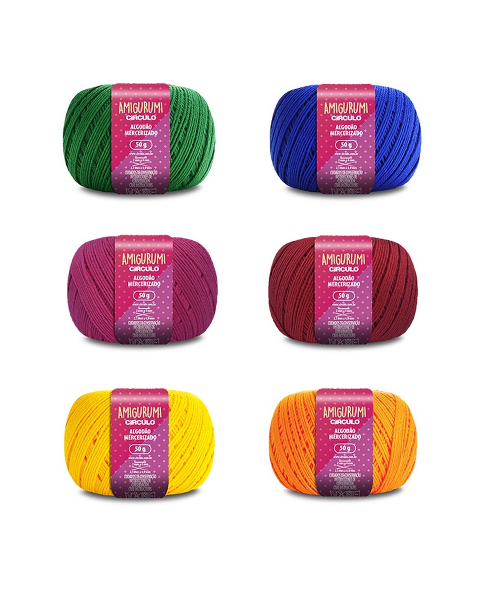 Imagem 0 de Kit Amigurumi Cores e Tons