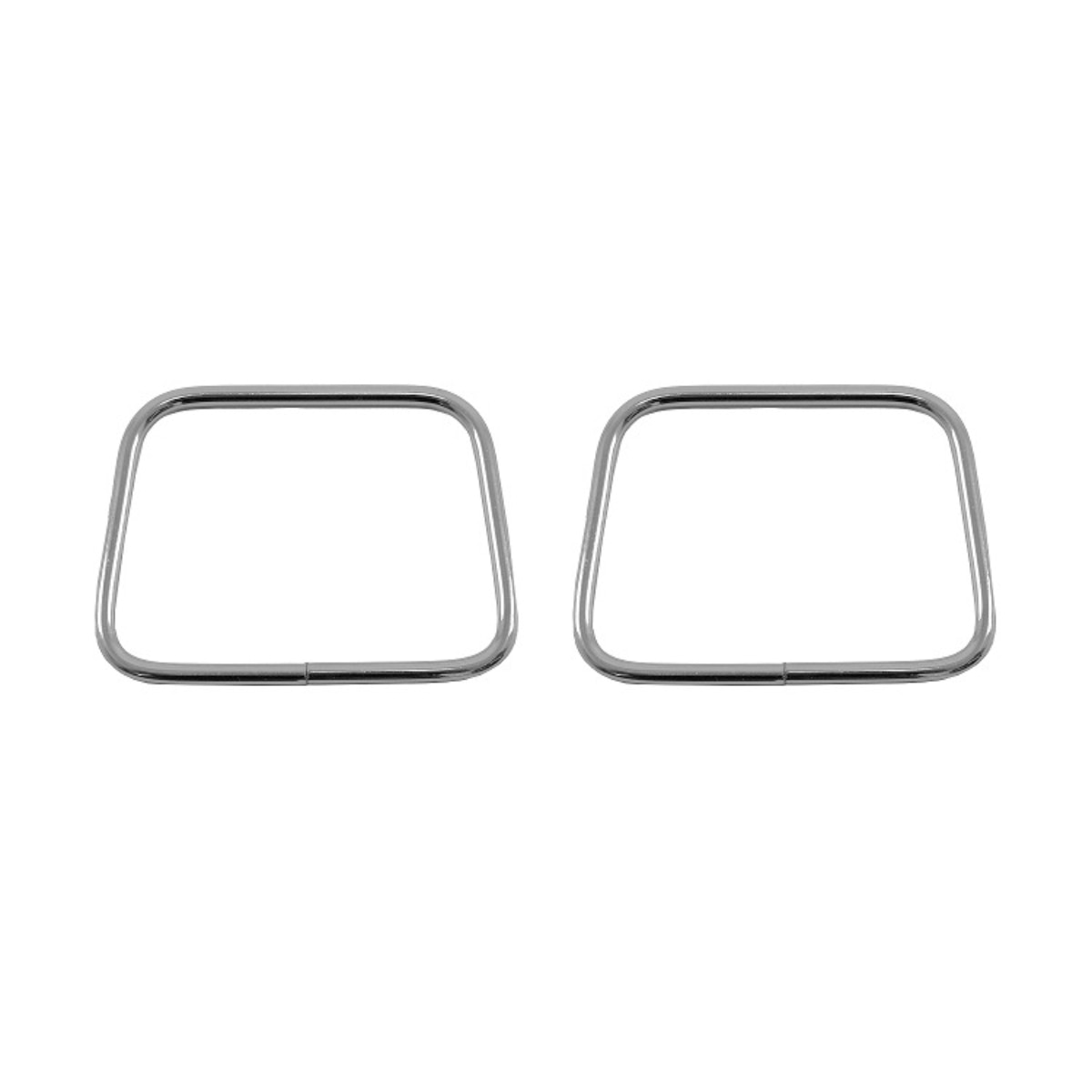 Alça de Metal Retangular Prata-1