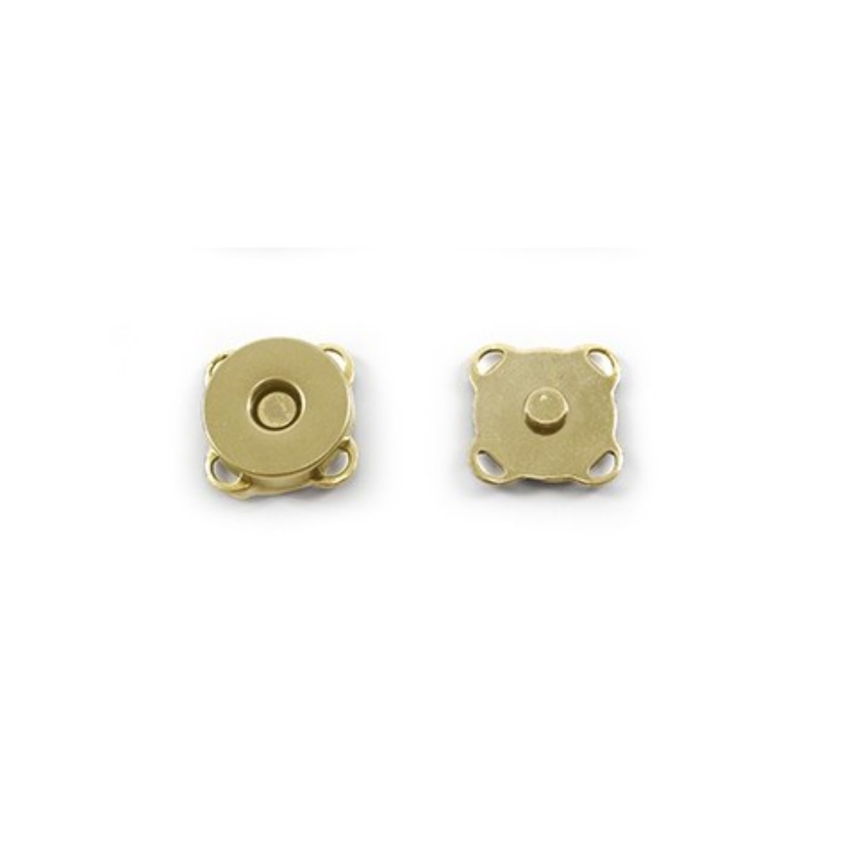 Botão Magnético Dourado-1