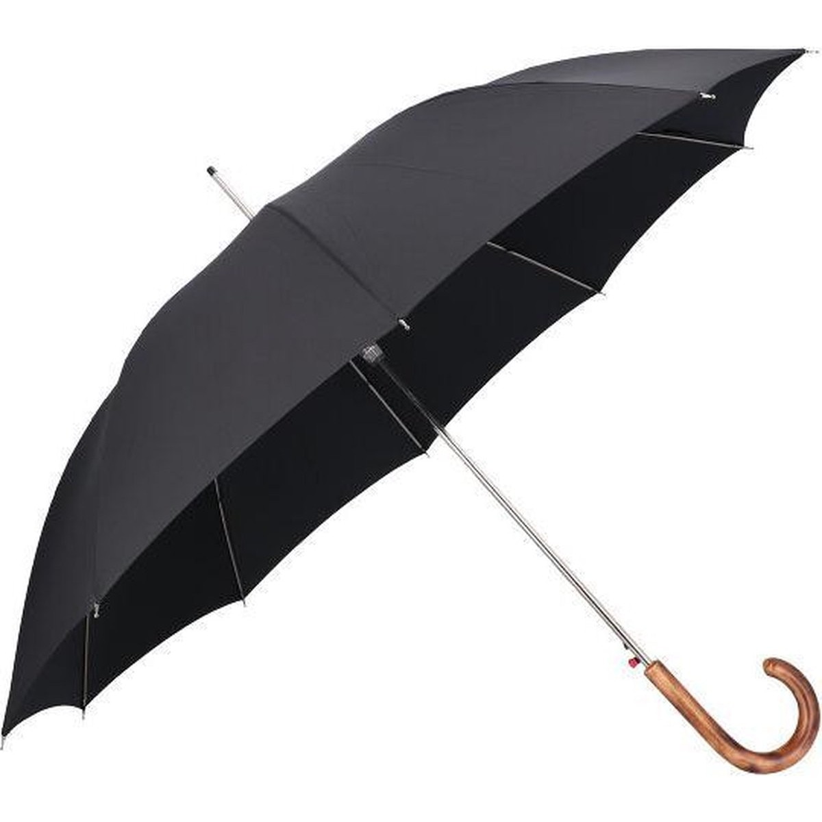 Guarda Chuva Preto Automático longo T-771 4