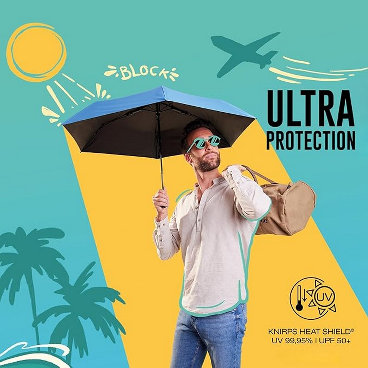 Guarda-chuva Knirps U.200 Ultra Light Duomatic 4
