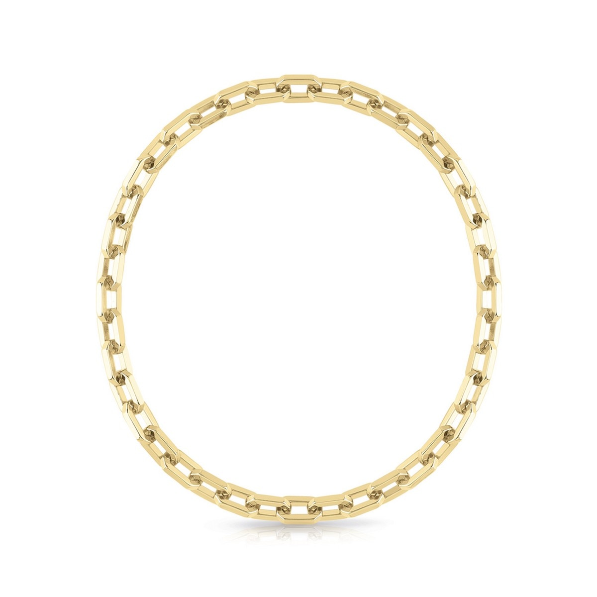 Colar de Aço - Dourado Ouro-1