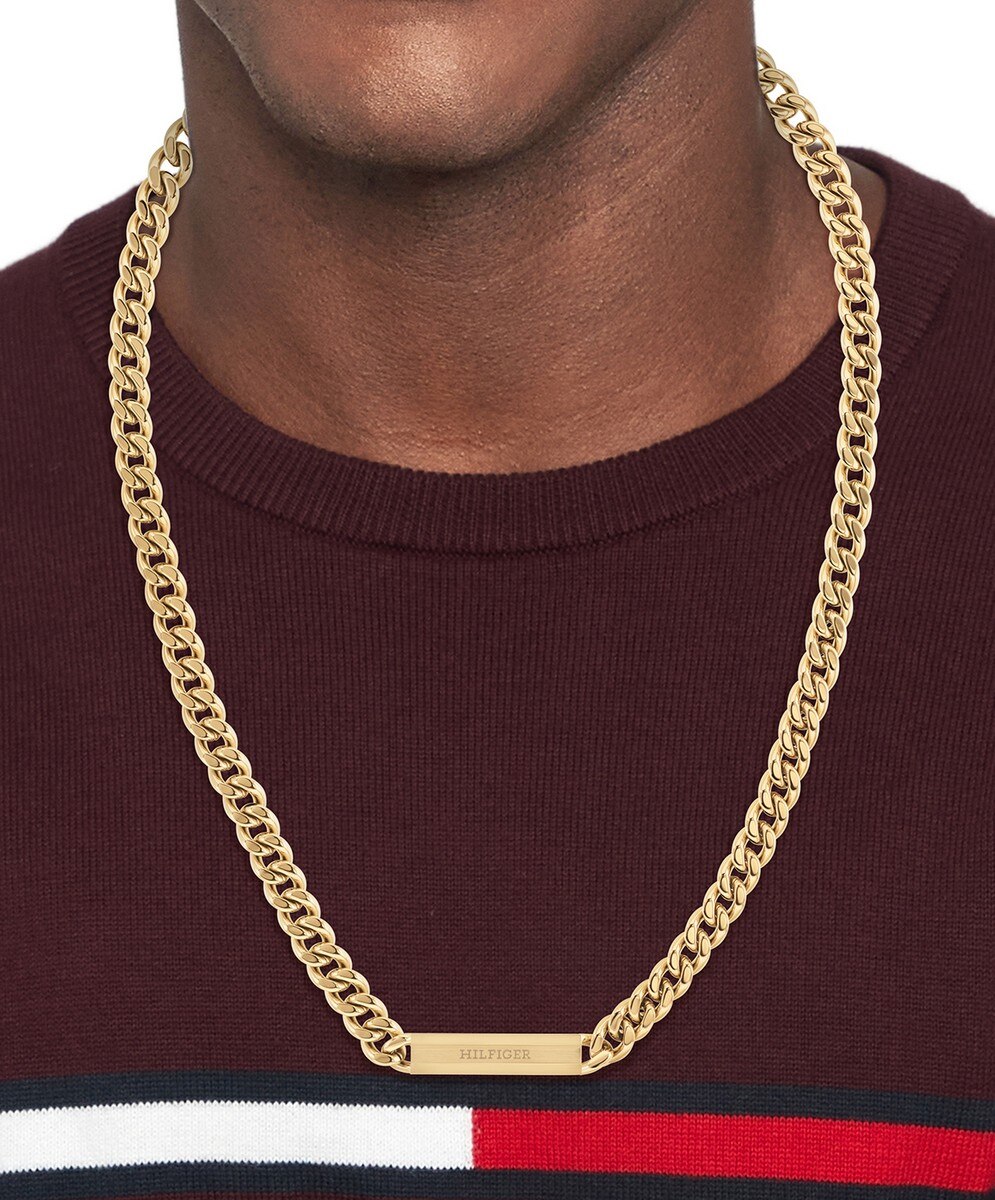 Colar Aço Malha Dourado 2790578 2