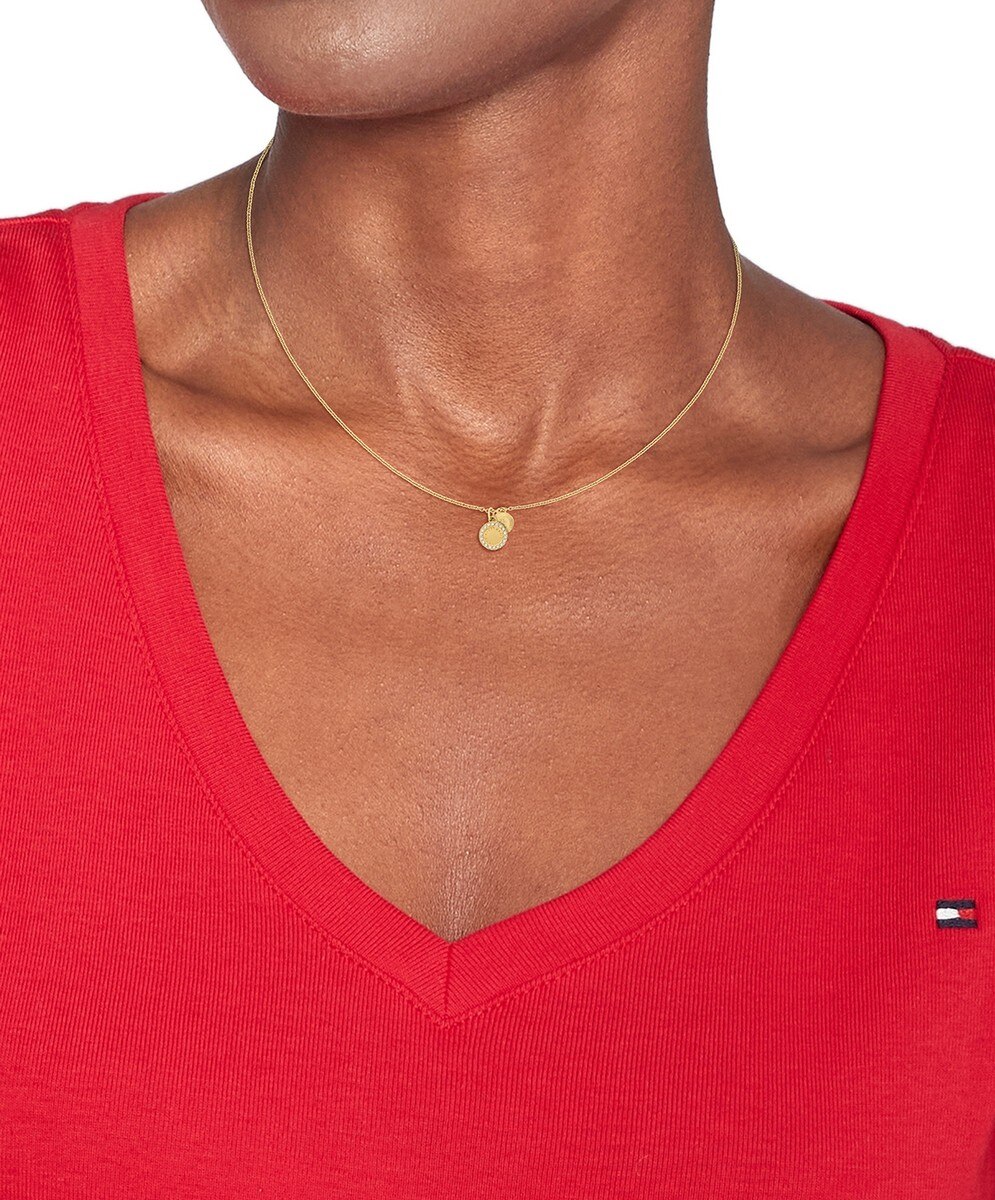 Colar Mini Crystals 2780902 Dourado-2