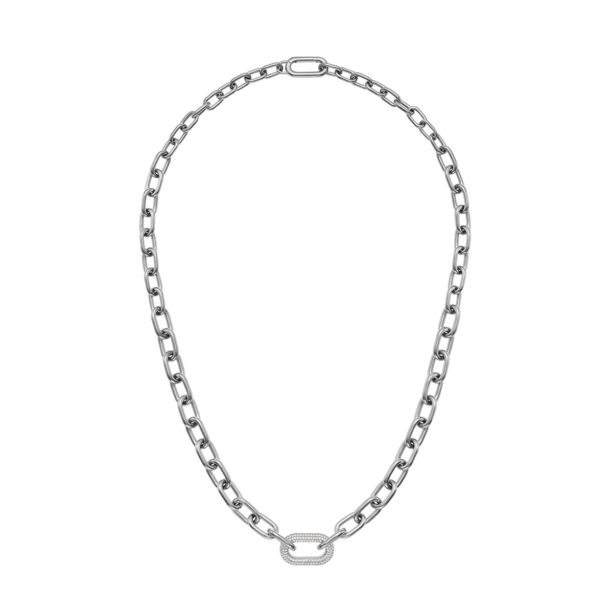 Imagem 0 de Colar DW Crystal Link Necklace Silver