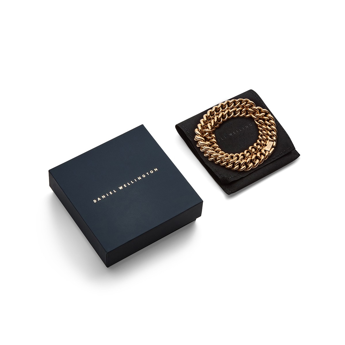 Colar DW Chunky Chain Necklace G Dourado-2