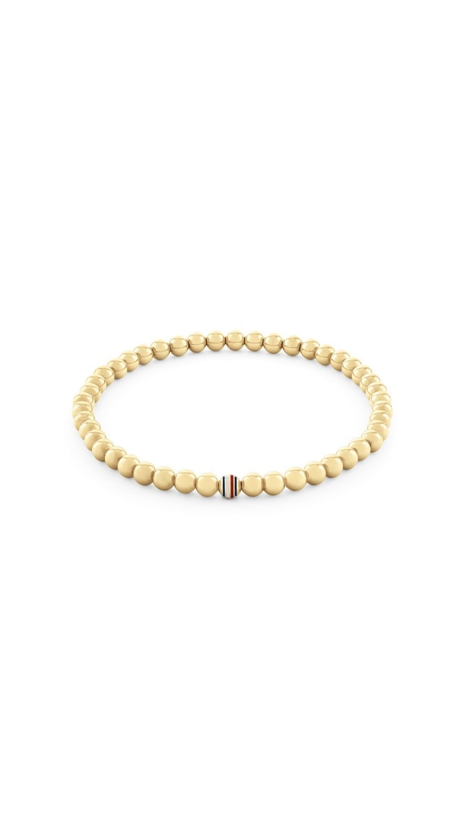 Imagem 0 de Pulseira de Contas de Aço - Dourado