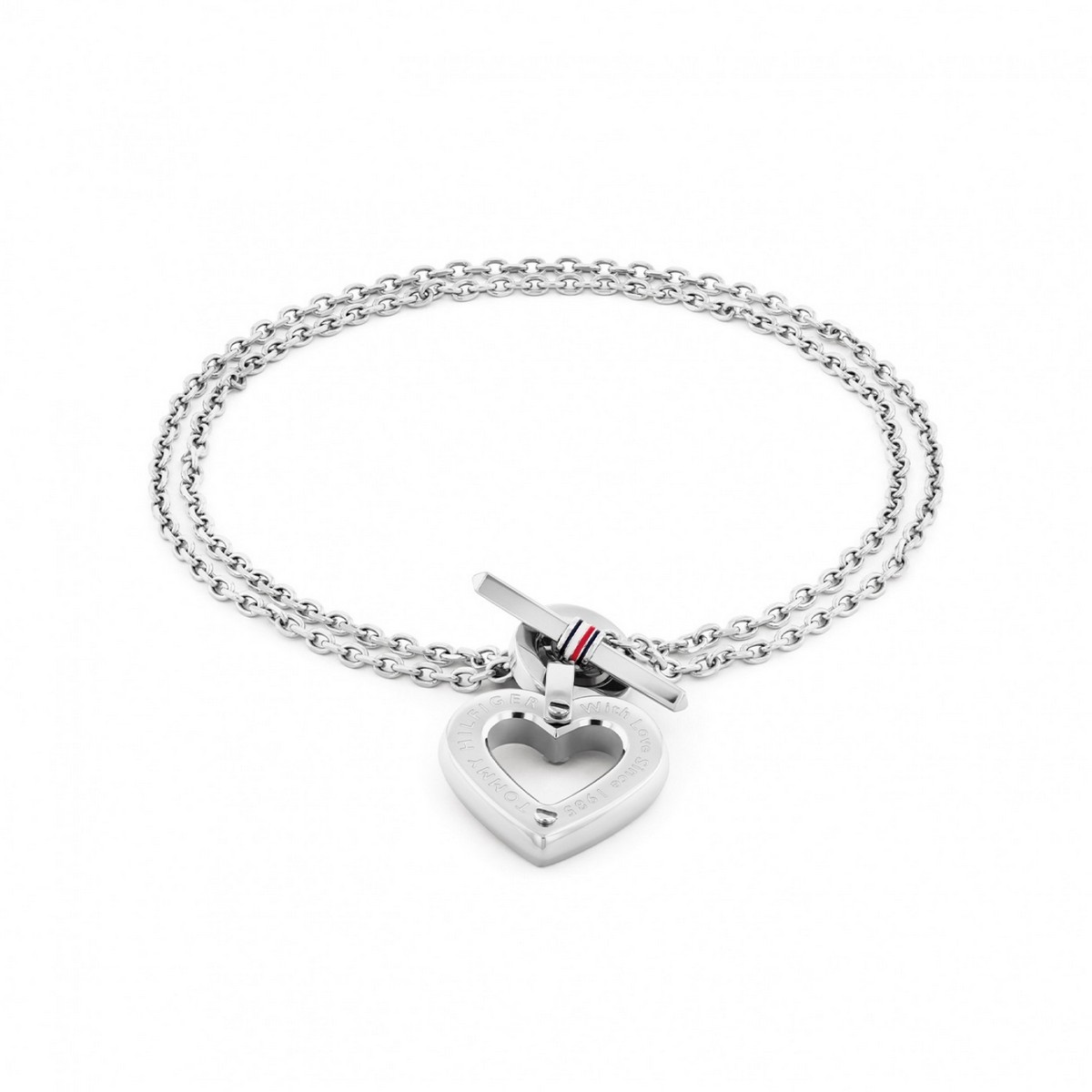 Imagem 0 de Pulseira Aço Coração
