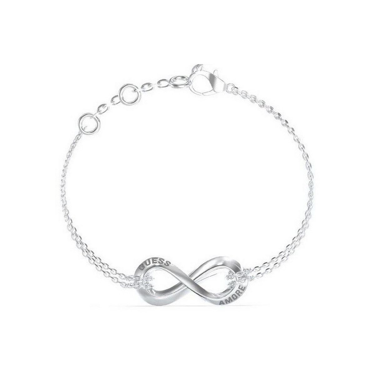 Pulseira Guess Amore Infinity Prateada 1