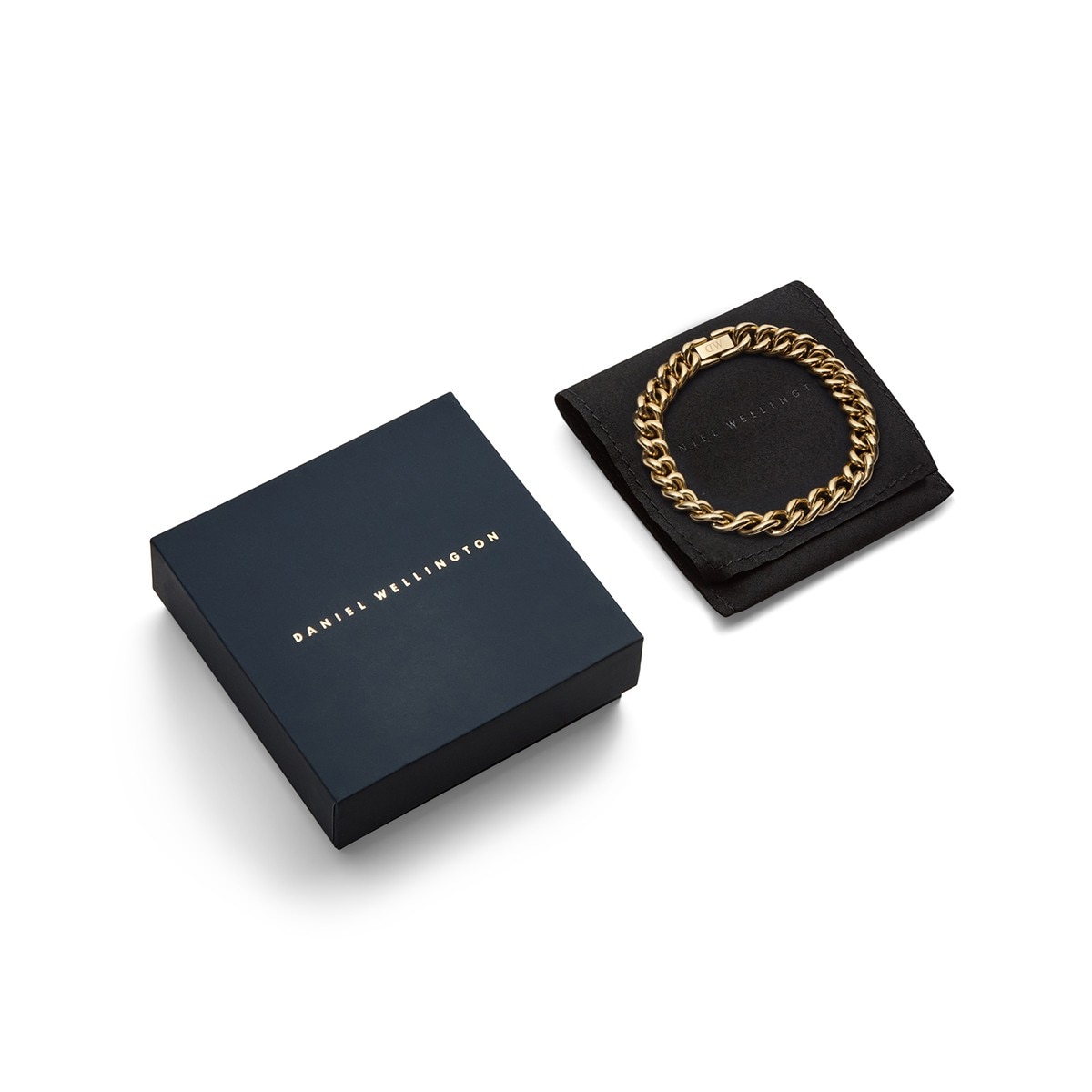 Pulseira DW Chunky Chain Bracelet G Dourado-3