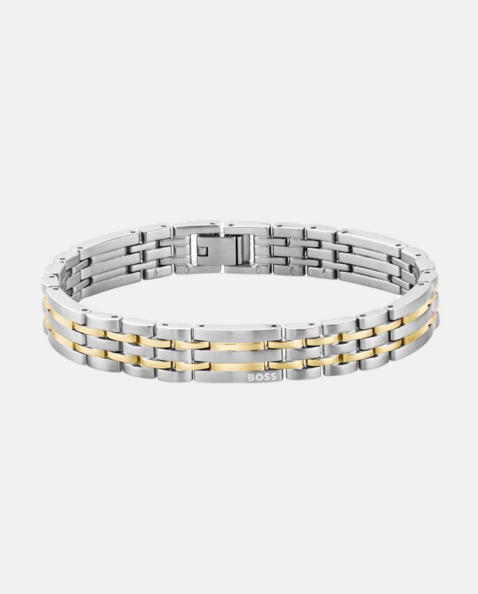 Imagem 0 de Pulseira de Aço Bicolor WESLEY