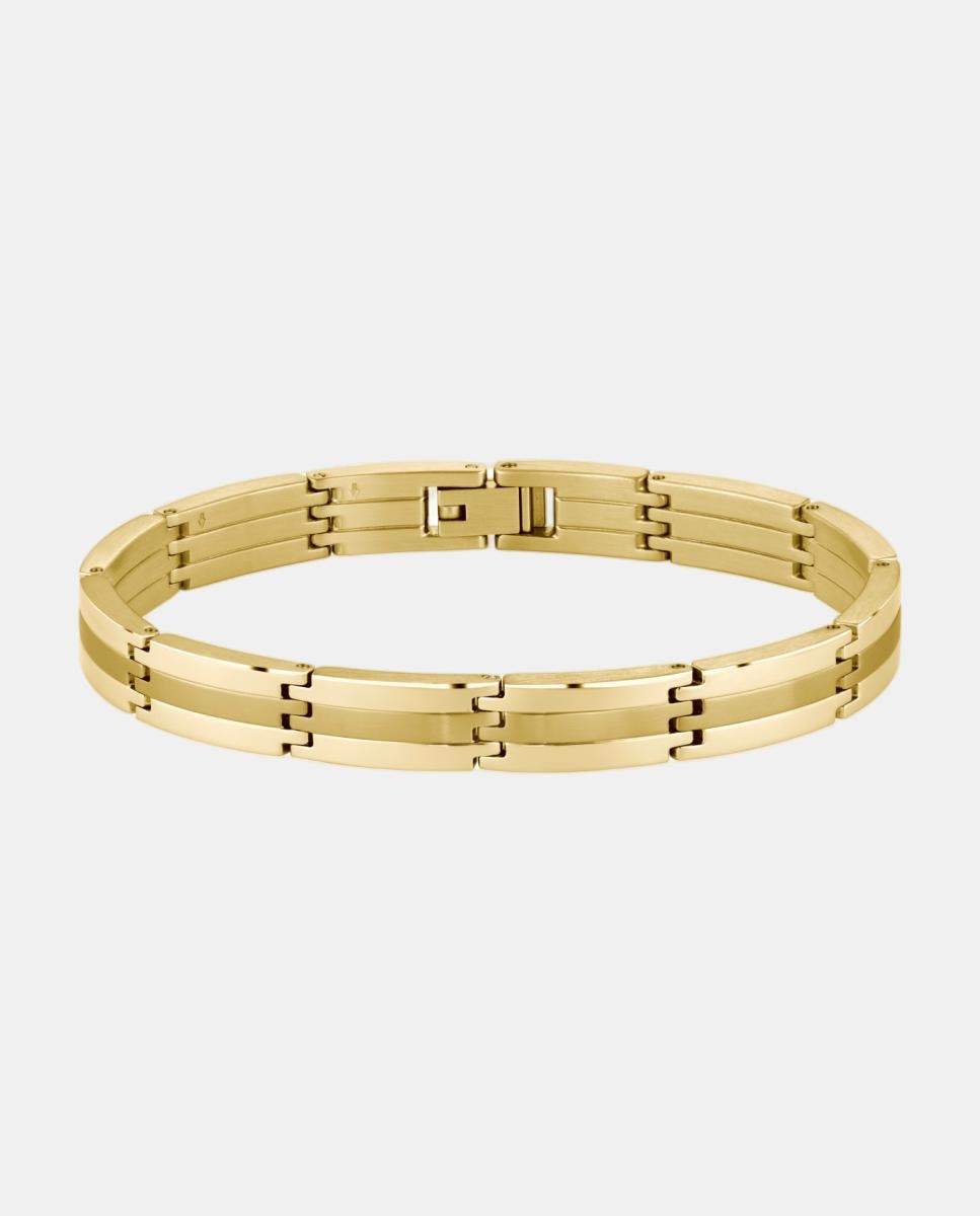 Imagem 0 de Pulseira de Aço Dourado BROOKS