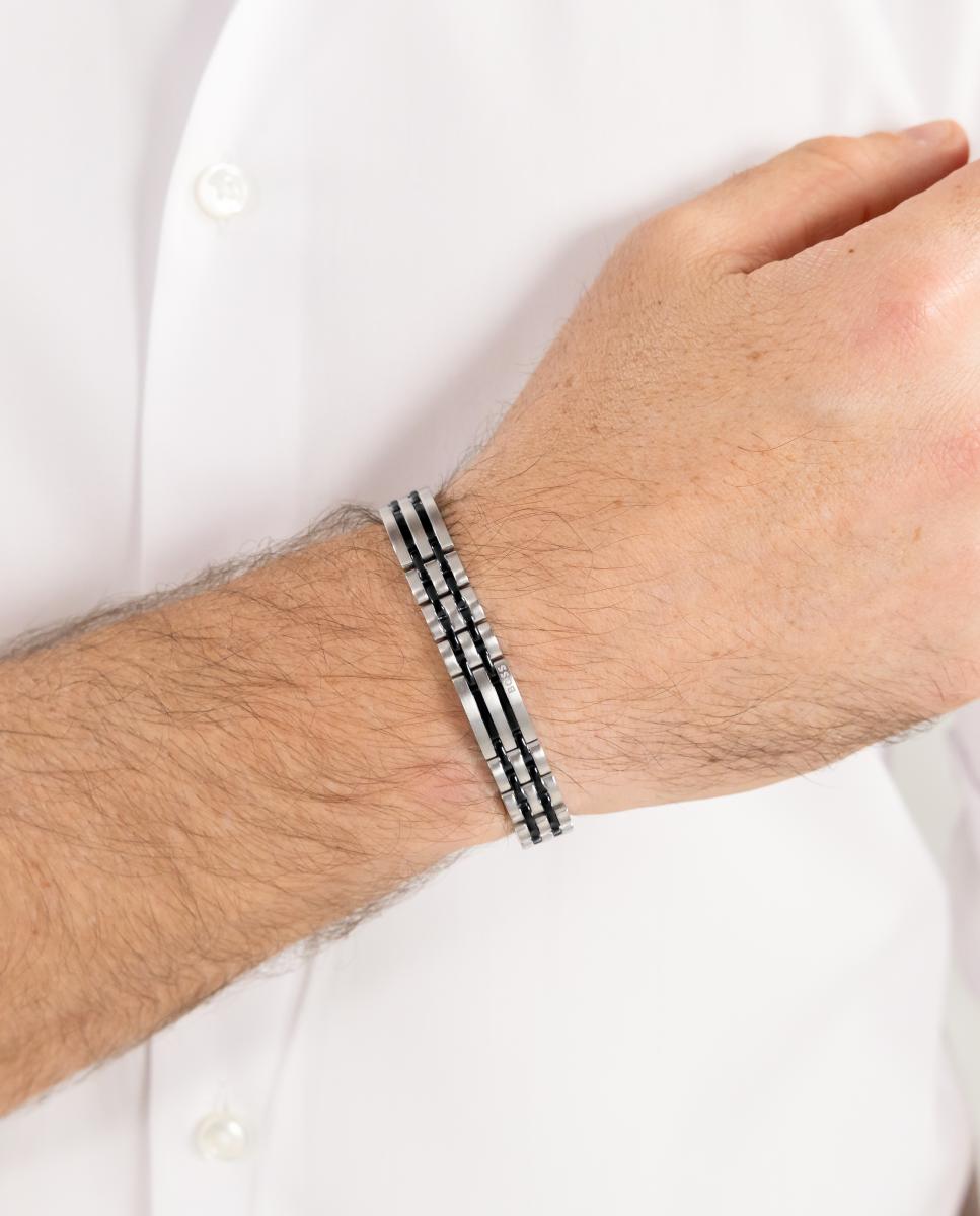 Pulseira de Aço Bicolor WESLEY 4