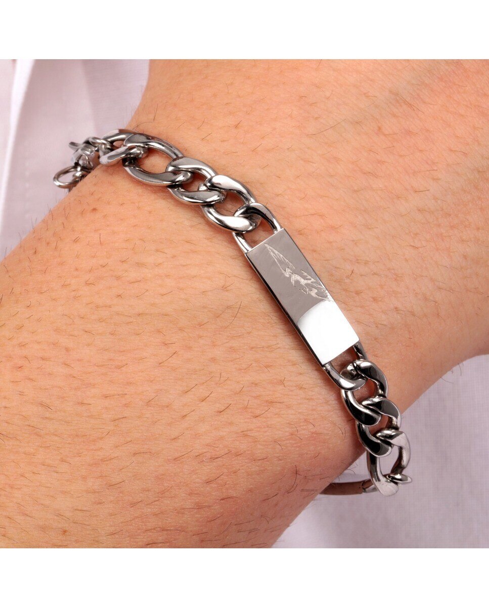 Pulseira Energy em aço 5