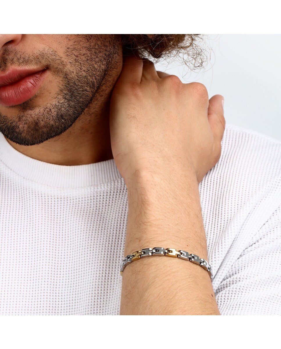 Pulseira Basic em aço 5