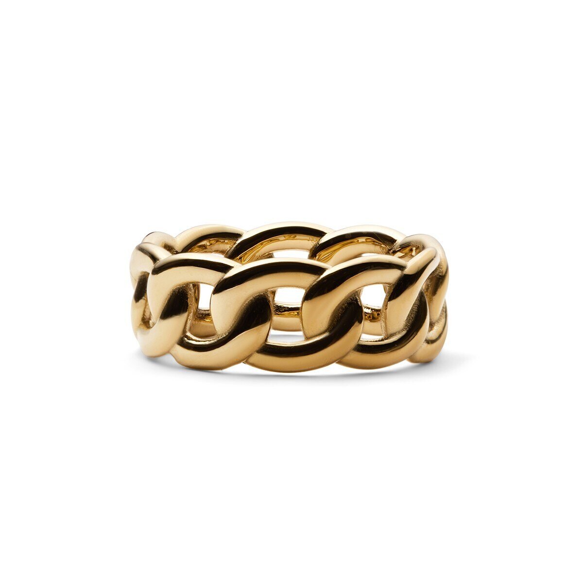 Anel DW Chunky Chain Ring G Dourado-2