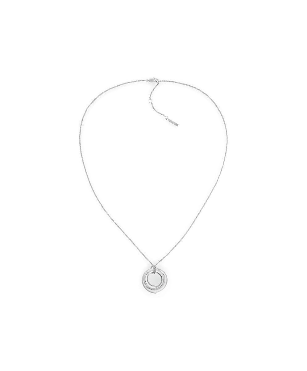 Colar Spiral 35000760 Prateado-1