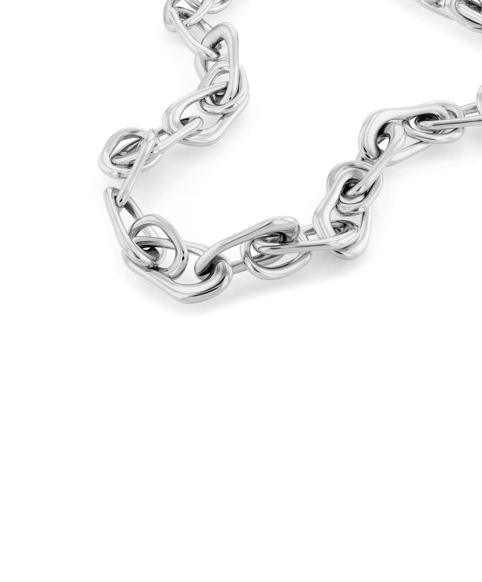 Colar Statement Links 35000745 Prateado-2