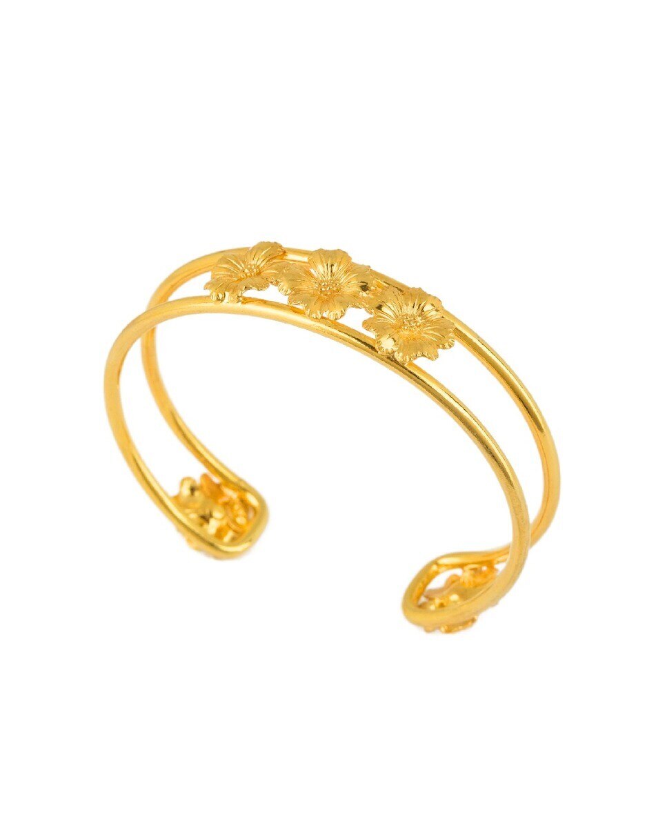 Pulseira Bouquet da Amalia em Prata Dourada Dourado-2
