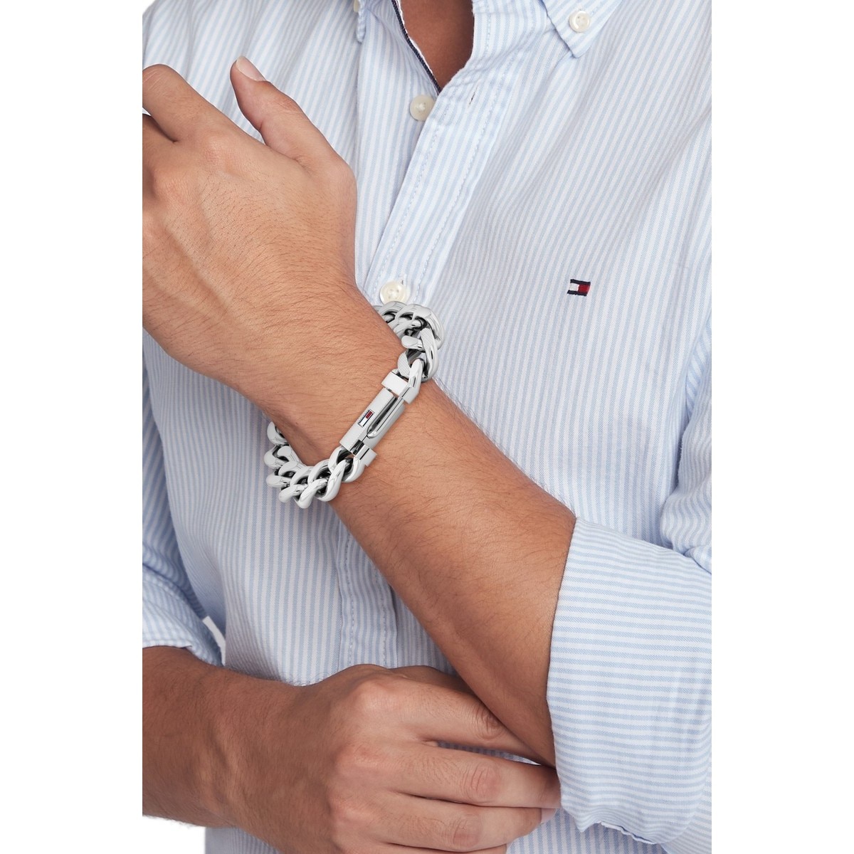 Pulseira Aço Malha 2
