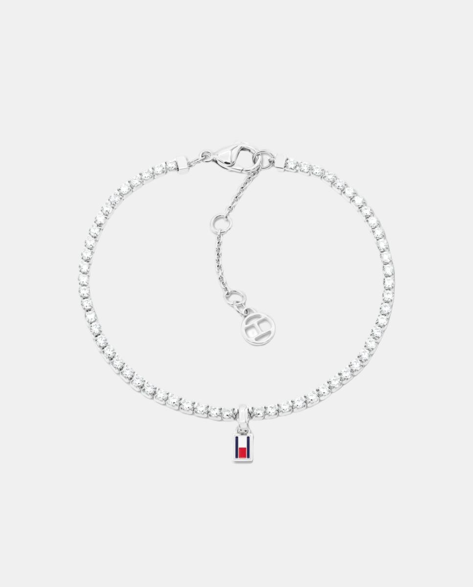 Imagem 0 de Pulseira de Aço e Cristais
