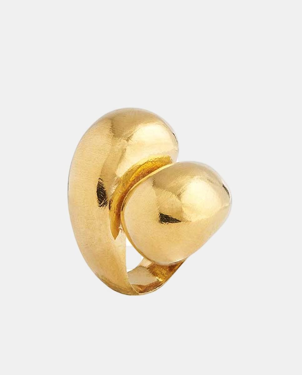 Imagem 0 de Anel Coquine 2 Gotas Sobrepostas