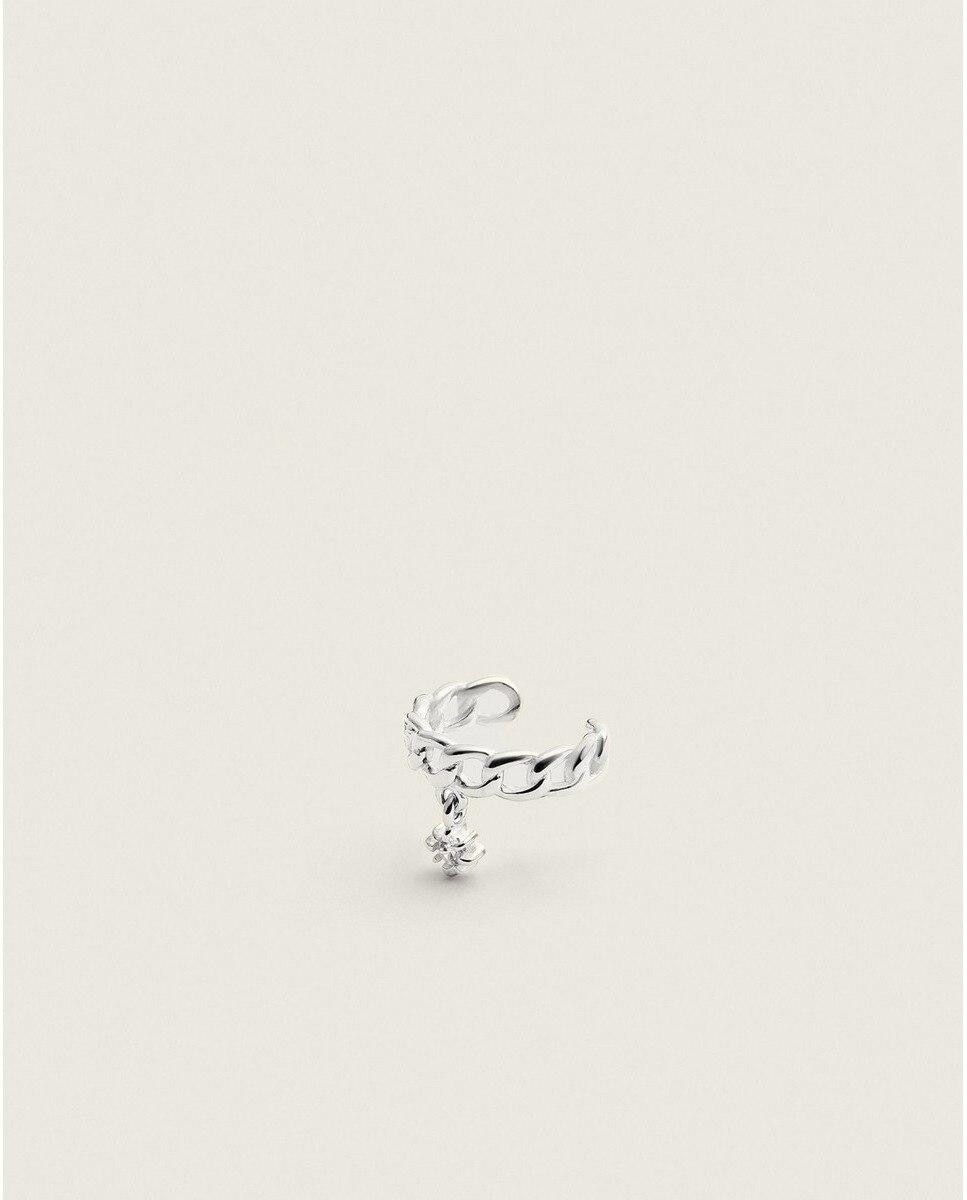 Imagem 0 de Regal Ear Cuff - Banho prateado