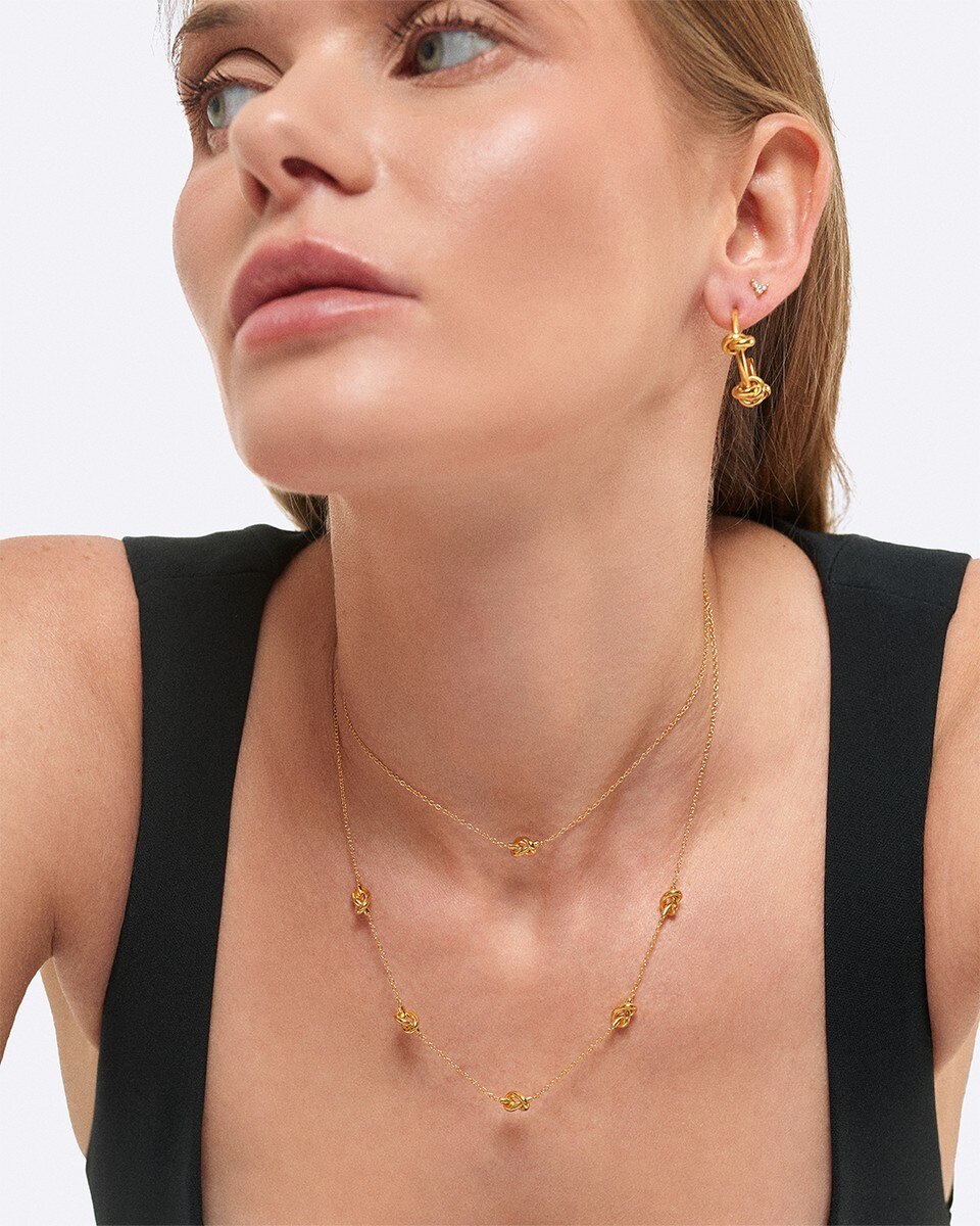 Brincos Hoop Harper - Gold 2