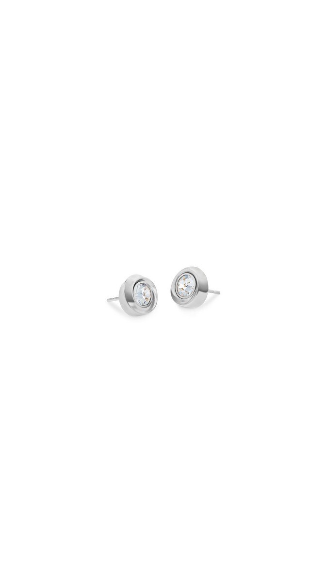 Brincos Twisted Bezel Solitaire 2