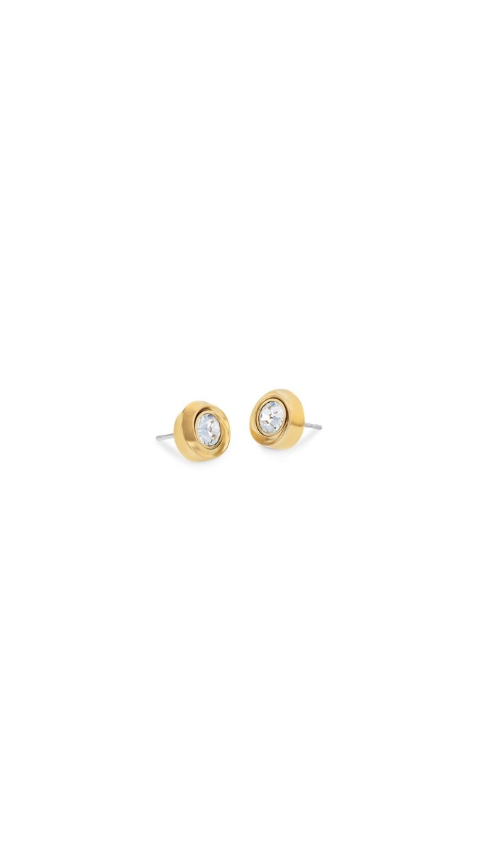 Brincos Twisted Bezel Solitaire 2