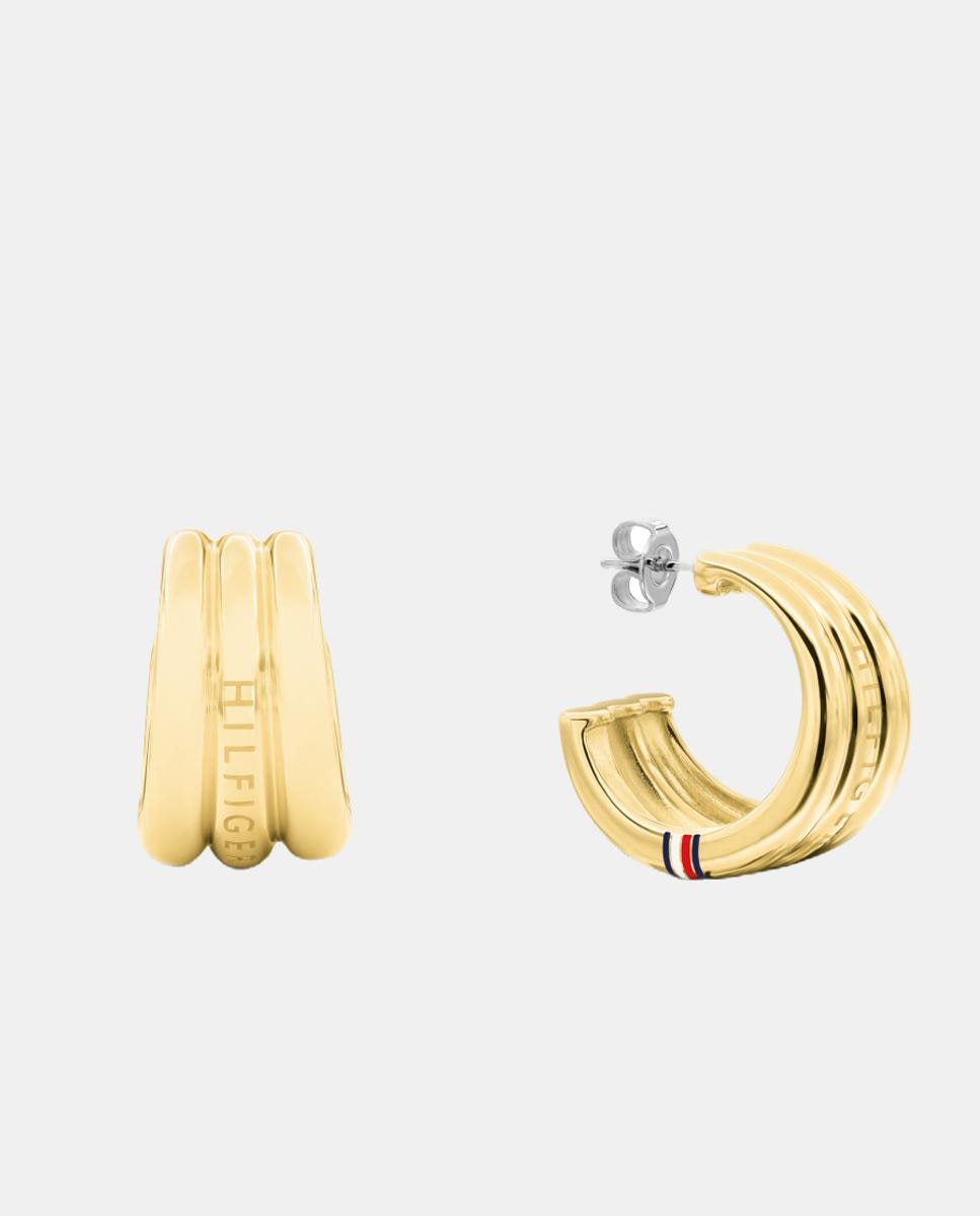 Imagem 0 de Brincos de Aço Dourado