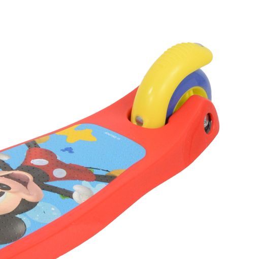 Mickey Mouse - Patinete 55 x 23 x 68 cm, 3 rodas, com luzes 5