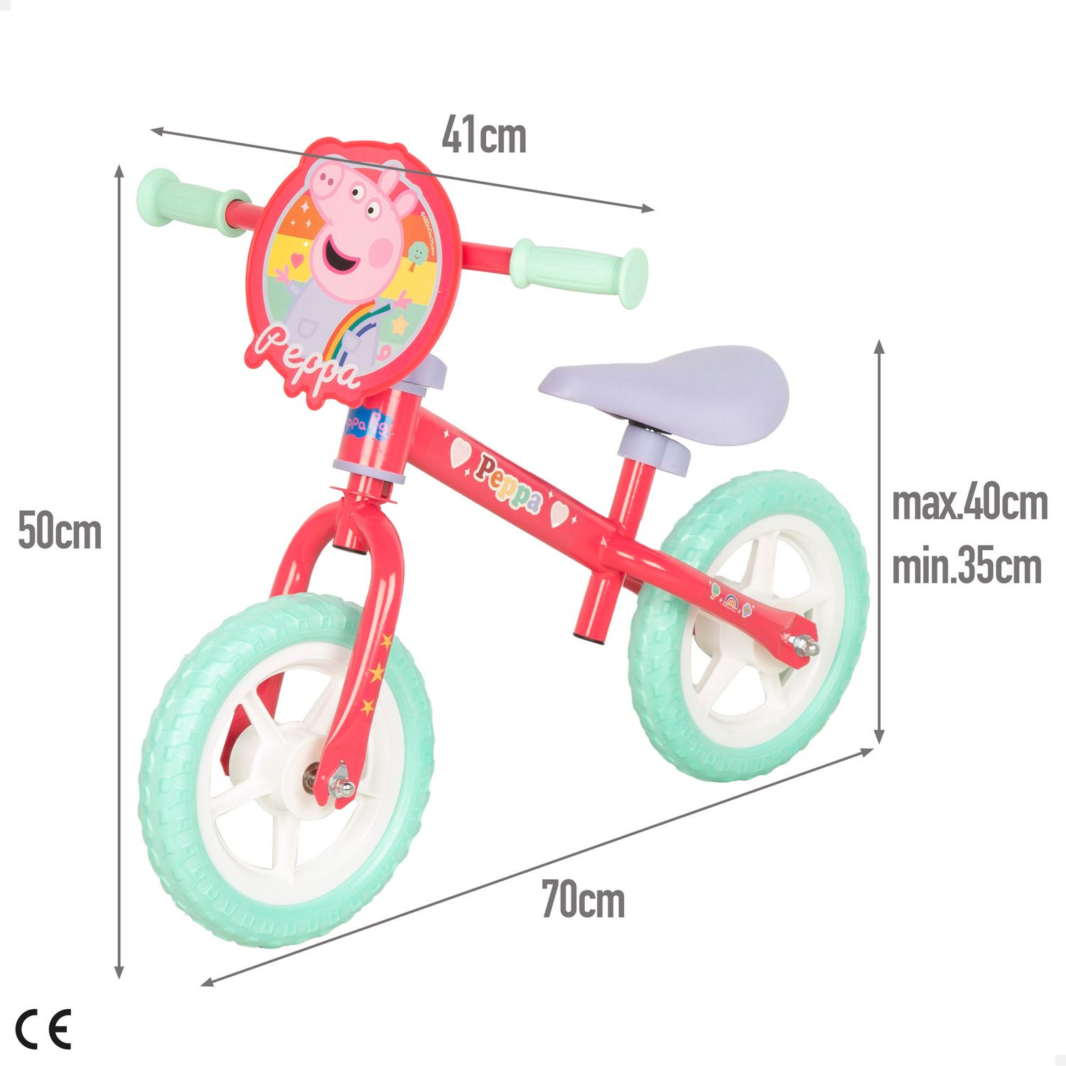 Peppa Pig - Bicicleta sem Pedais 4