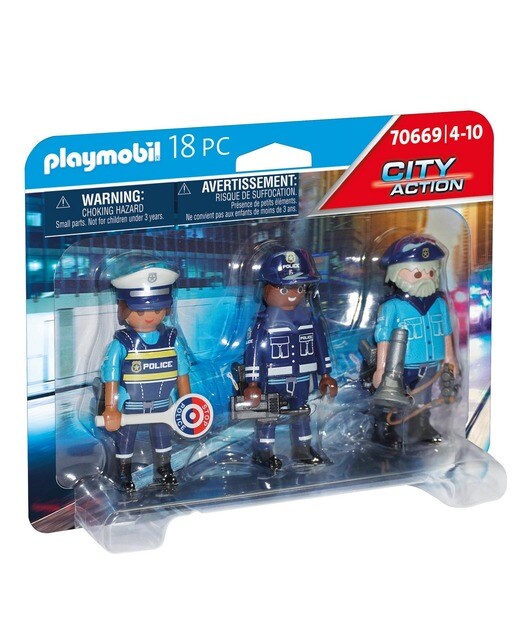 Set Figuras Polícia 1