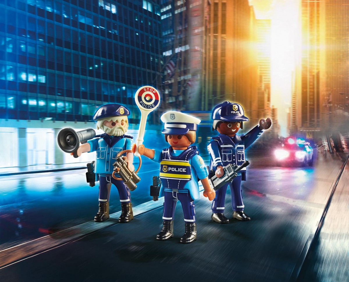 Set Figuras Polícia 2