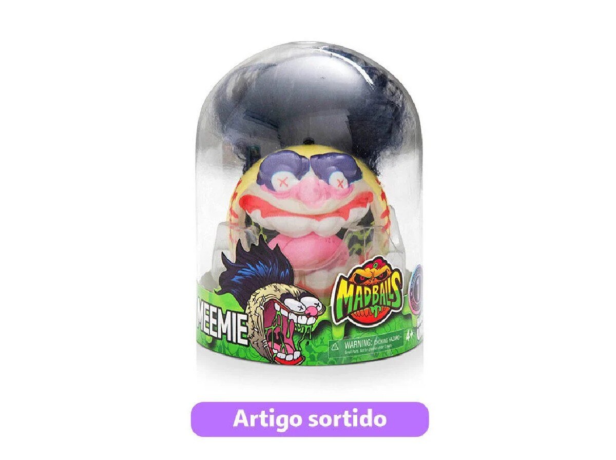 Imagem 0 de Bolas com Cabelo Mad Balls - Artigo Sortido. Envio realizado de forma aleatória