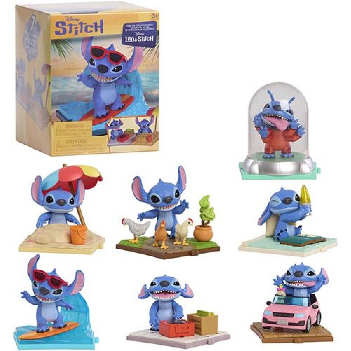 Figuras Colecionáveis Disney Lilo & Stitch Movie - Artigo Sortido. Envio realizado de forma aleatória 3