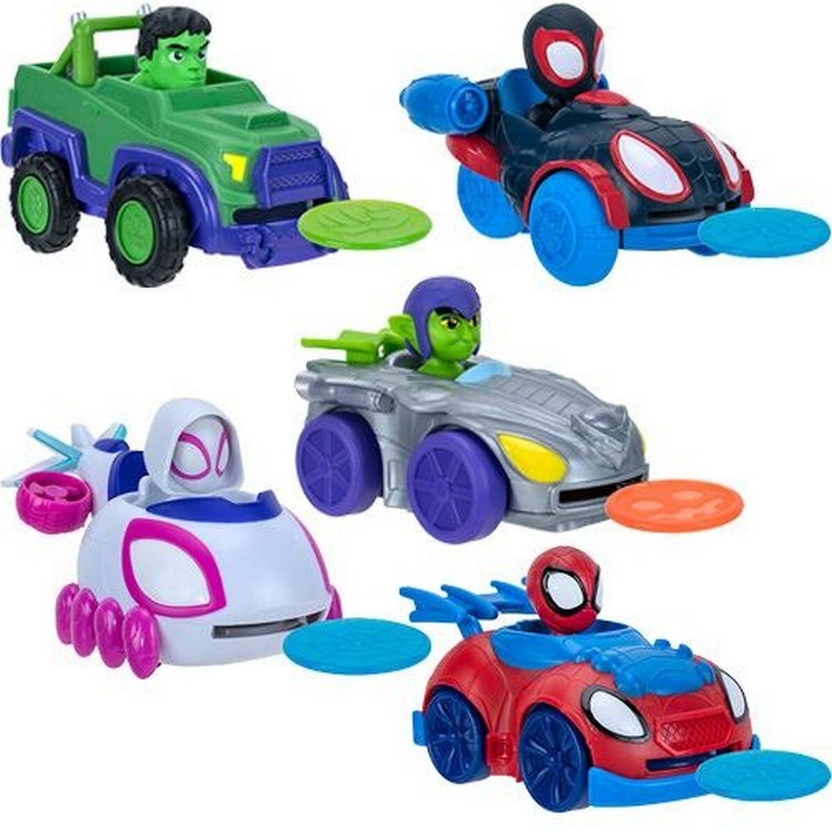 Lançadores de Disco Spidey & Friends - Artigo Sortido. Envio realizado de forma aleatória 1