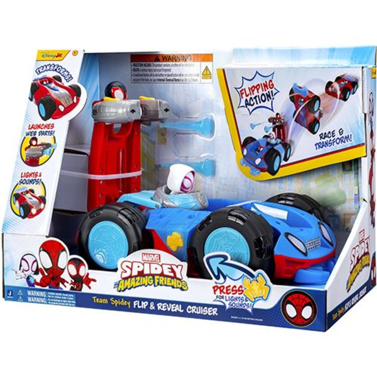 Veículo Flip & Reveal Racer 1