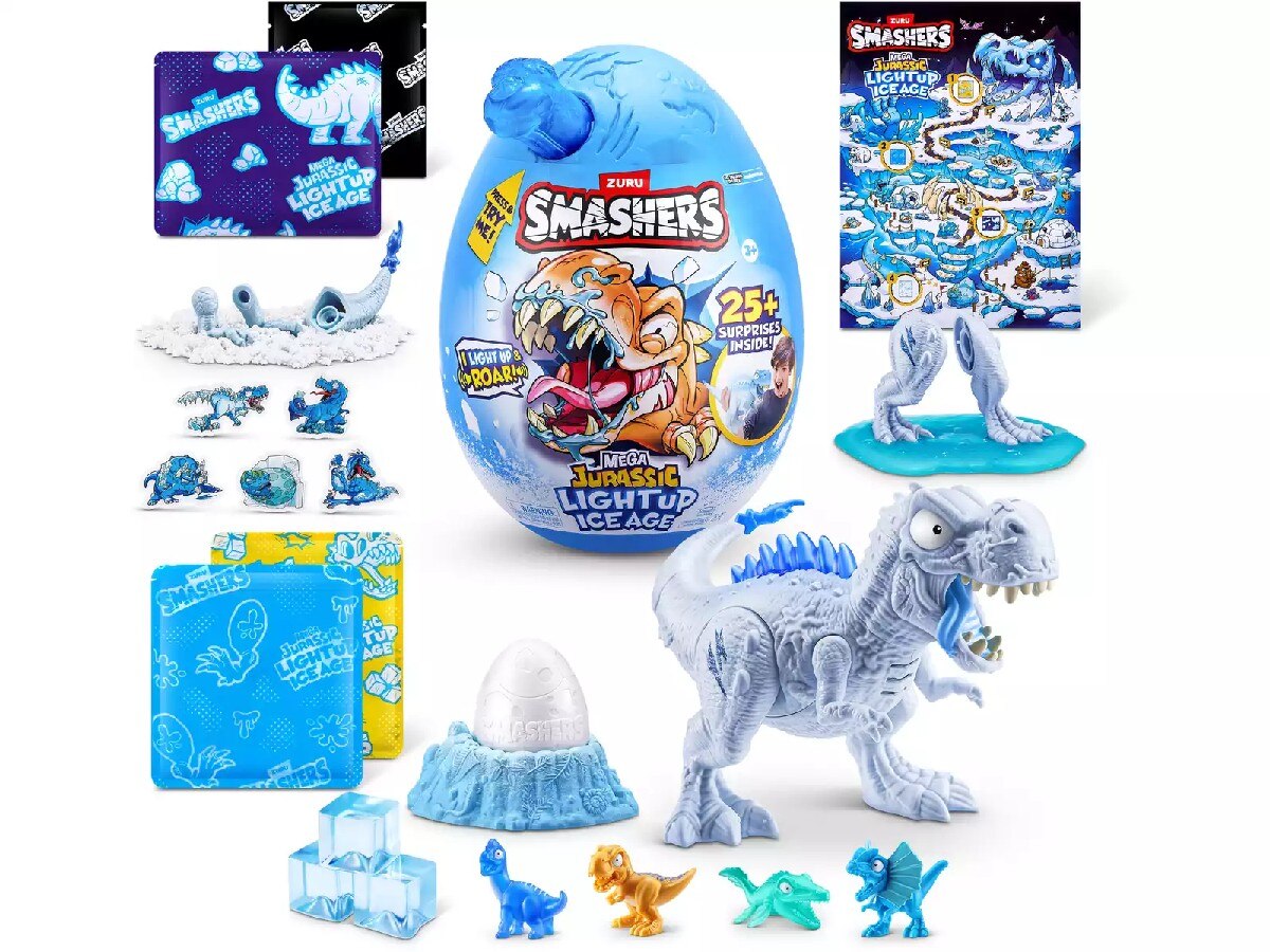 Hovo Surpresa Dino Ice Age Light Up S1 Mega Egg 3