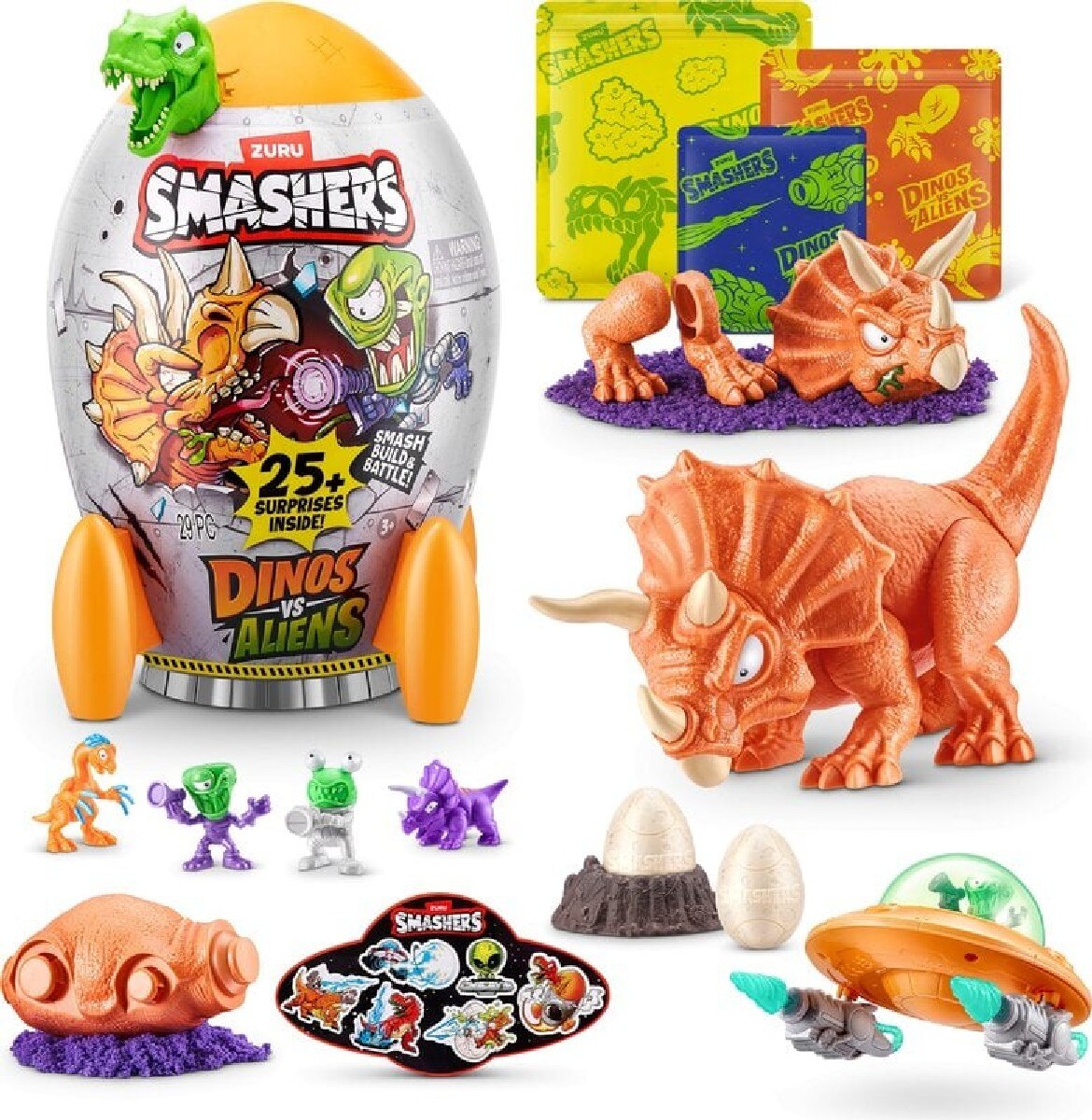 Foguetão Dino vs Aliens Medium de ZURU - Artigo Sortido. Envio realizado de forma aleatória 4