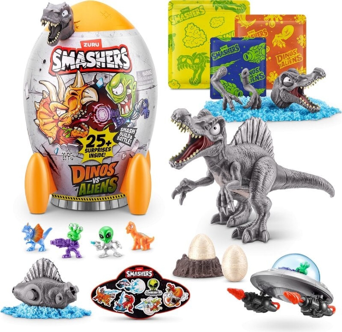 Foguetão Dino vs Aliens Medium de ZURU - Artigo Sortido. Envio realizado de forma aleatória 6