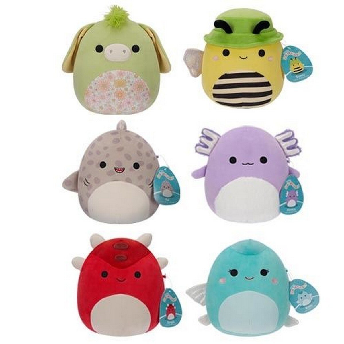 Imagem 0 de Peluche Squishmallows 20cm - Artigo Sortido. Envio realizado de forma aleatória