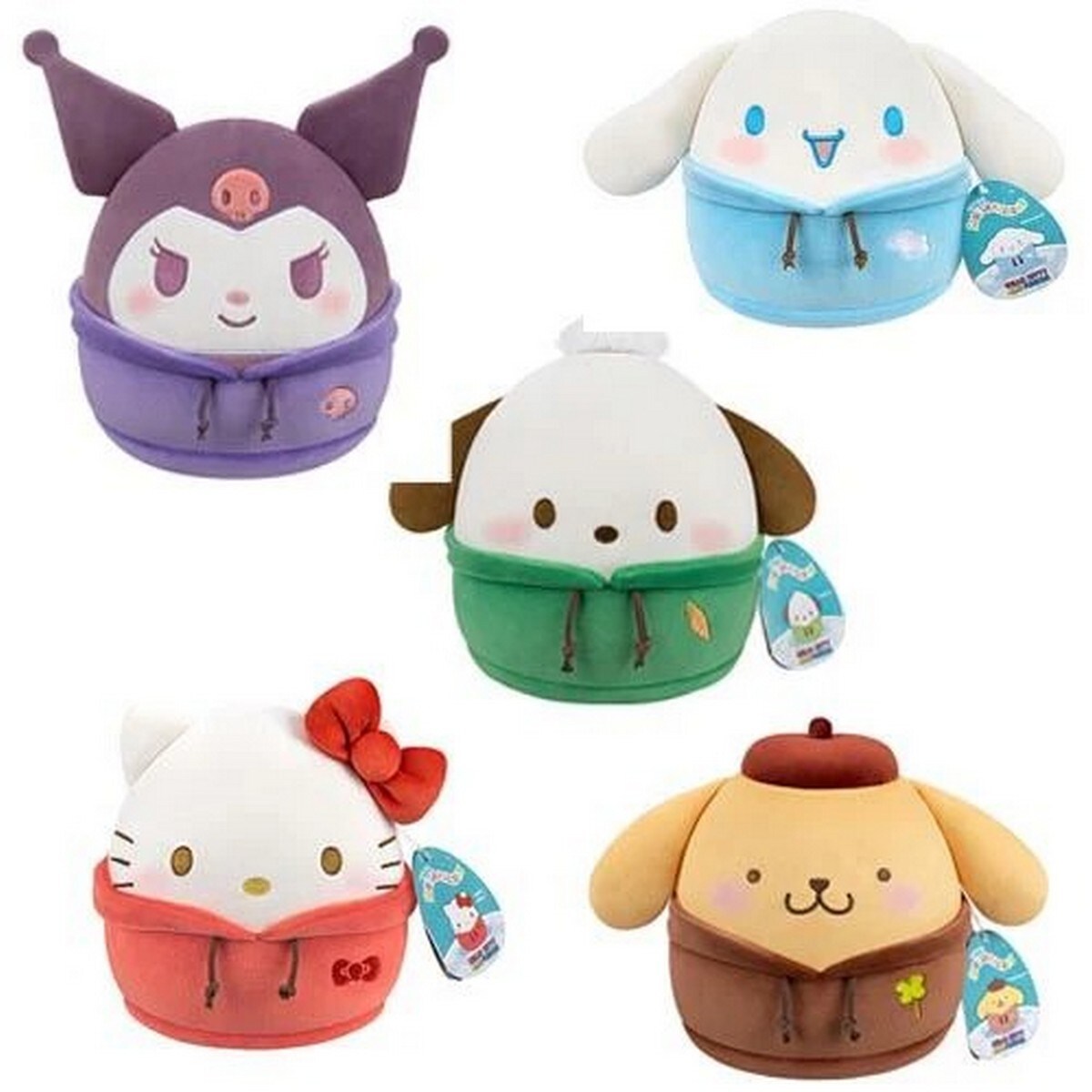 Peluche Squishmallows: Hello Kitty 20cm - Sortido 1