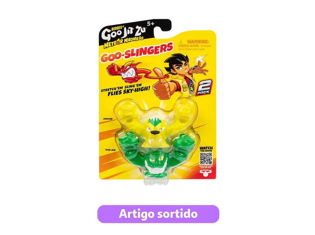 Imagem 0 de Goo Slingers Goo Jit Zu Pack 2 Modelos Sortidos, Envio Aleatório